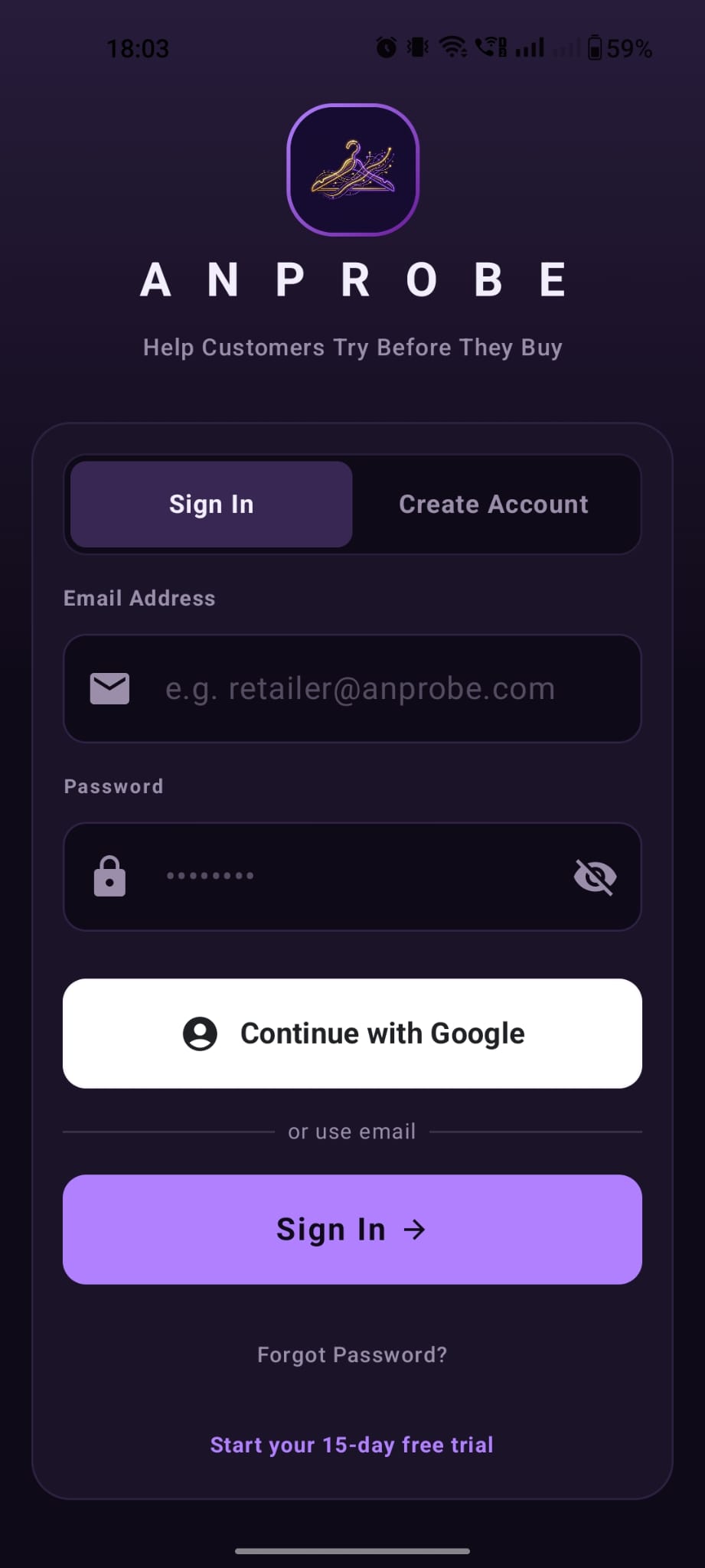 Login